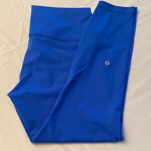 Lululemon Athletica Soft Blue Leggings 28" Size 12